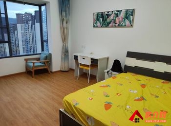 五华西城林语斓郡苑，3室2厅房子出租(合租)，租金每月500