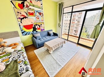 官渡枫林盛景(东区)，1室1厅房子出租(合租)，租金每月55