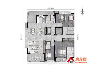 西山龙江金茂府，4室2厅二手房出售,报价：650万元