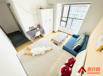 官渡海伦国际菲诺区，1室1厅房子出租(合租)，租金每月650