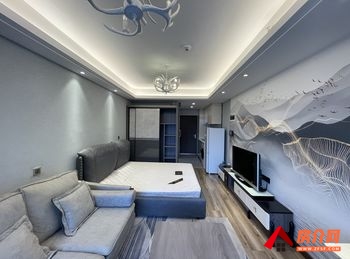 官渡万科翡翠二期(商住楼)，1室1厅房子出租(整租)，租金每