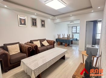 五华人民路壹号广场小区，3室2厅房子出租(整租)，租金每月2