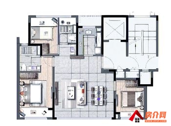 西山未名城(2期)，3室2厅二手房出售,报价：86万元