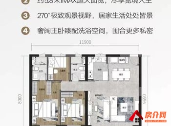 官渡首创未来之城，3室2厅二手房出售,报价：165万元