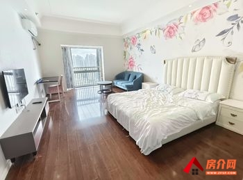 西山万达广场国际公寓，1室1厅房子出租(整租)，租金每月18