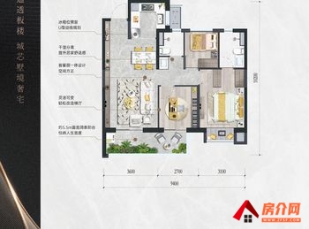 官渡中铁诺德央玺春风，3室2厅二手房出售,报价：115万元