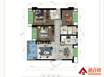 金茂国际新城铭璟苑小区房屋出售，昆明呈贡金茂国际新城铭璟苑 