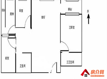 西山未名城(3期)，3室2厅二手房出售,报价：86万元