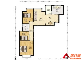 （海运花园小区二手房）官渡海运花园，3室2厅二手房出售,60