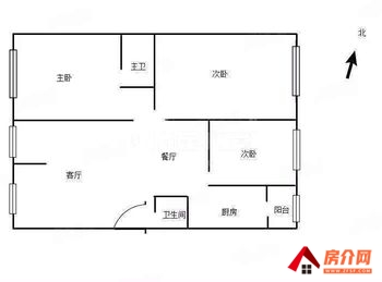 盘龙中产风尚中心，3室2厅二手房出售,报价：140万元