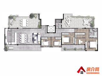 盘龙中海云麓九里二期，5室2厅二手房出售,报价：202万元