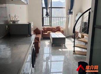 五华新城吾悦广场(商住楼)，1室1厅房子出租(整租)，租金每