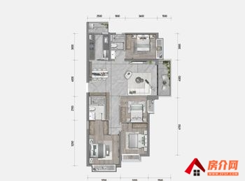 龙湖学宸府小区二手房丨西山龙湖学宸府，4室2厅二手房出售,2