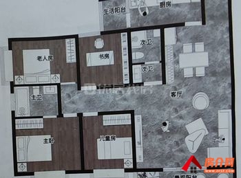 （福满欣城小区二手房）官渡福满欣城，4室2厅二手房出售,70