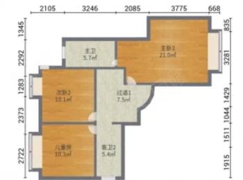 世纪半岛茶溪谷小区二手房丨西山世纪半岛茶溪谷，4室3厅二手房