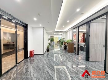 富康城(办公) >300m²写字楼出租，参考报价：75