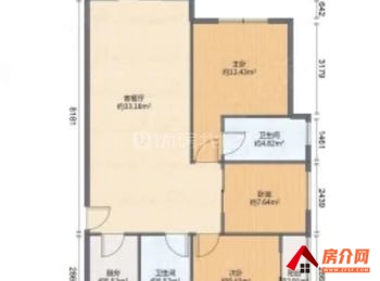 （国福现代城蔷薇苑小区二手房）昆明五华国福现代城蔷薇苑 3室