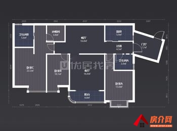 和谐世纪小区二手房丨五华和谐世纪，3室2厅二手房出售,104