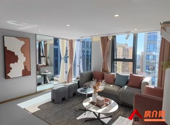 「昆明」五华万彩城市花园(商住楼),2室2厅二手房出售,报价