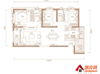 盘龙俊发逸天峰，4室2厅二手房出售,报价：311万元