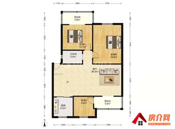 #鑫龙小区小区二手房#西山鑫龙小区，3室2厅二手房,报价：7