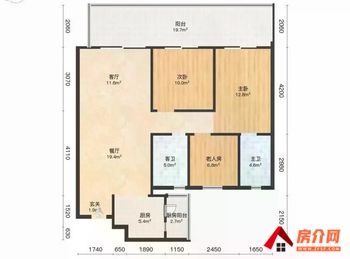 保利天际(二期)小区二手房丨官渡保利天际(二期)，3室2厅二