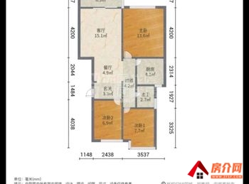 西山滇池卫城锦尚，2室2厅二手房出售,报价：92万元