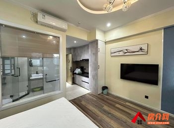 五华绿地云都会(商住楼)，1室1厅房子出租(整租)，租金每月