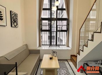 昆明五华金地峯范(商住楼) 1室1厅房子出租(整租)，租金每