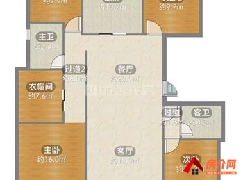 （华夏四季熙澜苑小区二手房）西山华夏四季熙澜苑，4室2厅二手