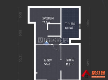 恒大城A1地块小区二手房丨官渡恒大城A1地块，3室2厅二手房