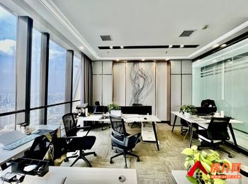 万达广场(北塔) >417m²写字楼出租，参考报价：面