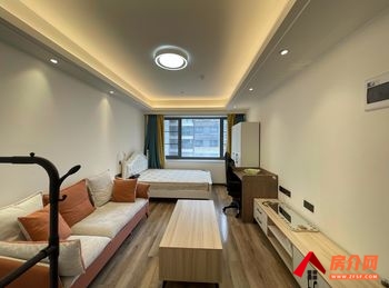 官渡万科翡翠二期(商住楼)，1室1厅房子出租(整租)，租金每