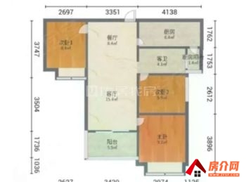 万科大都会(一期)小区房屋出售，官渡万科大都会(一期)，3室