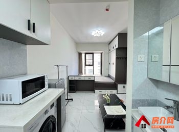 五华保利星座(商住楼)，1室1厅房子出租(整租)，租金每月1