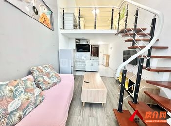 五华新城吾悦广场(商住楼)，1室1厅房子出租(整租)，租金每