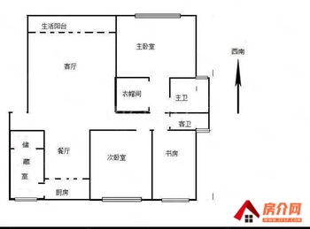 金色家园(1期)小区房屋出售，盘龙金色家园(1期)，4室2厅