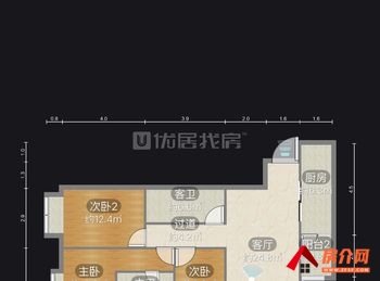 西城林语斓郡苑小区二手房丨五华西城林语斓郡苑,3室2厅二手房