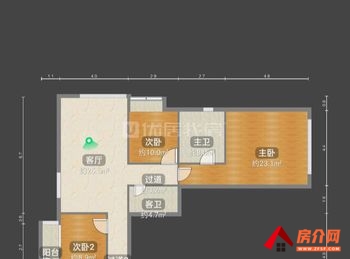 「昆明」官渡圣世一品,3室2厅二手房出售,报价：110万元