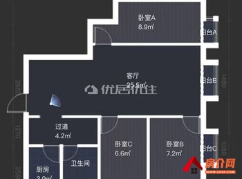 #正大紫都城小区二手房#五华正大紫都城，3室2厅二手房,报价