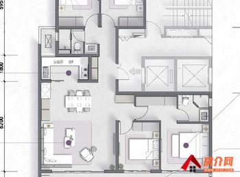 #龙湖揽境小区二手房#「昆明」西山龙湖揽境,4室2厅二手房,