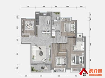 龙湖学宸府小区二手房丨西山龙湖学宸府，4室2厅二手房出售,2