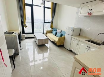 昆明五华万彩城市花园(商住楼) 1室1厅房子出租(整租)，租