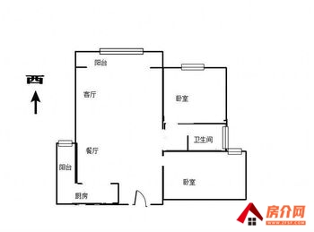盘龙俊发盛唐城观塘郡，2室2厅二手房出售,报价：90万元