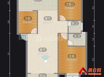 丰宁家园小区二手房丨「昆明」五华丰宁家园,3室2厅二手房出售