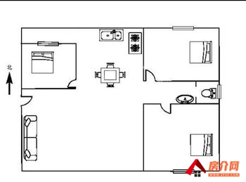 城市领地小区二手房丨西山城市领地，3室2厅二手房出售,82万