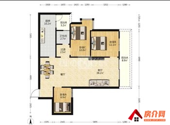 五华西城林语云舞西锦小区，3室2厅二手房出售,报价：73万元