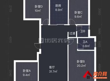 #融创君庭云邸小区二手房#五华融创君庭云邸，4室2厅二手房,