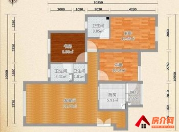 官渡云南艺术家园区，3室2厅二手房出售,报价：78万元