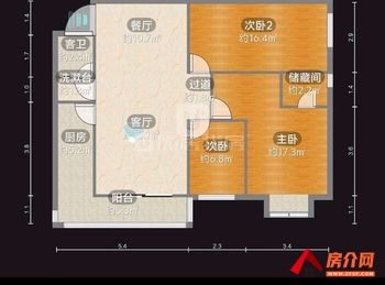 西山润城1区，3室2厅二手房出售,报价：112万元